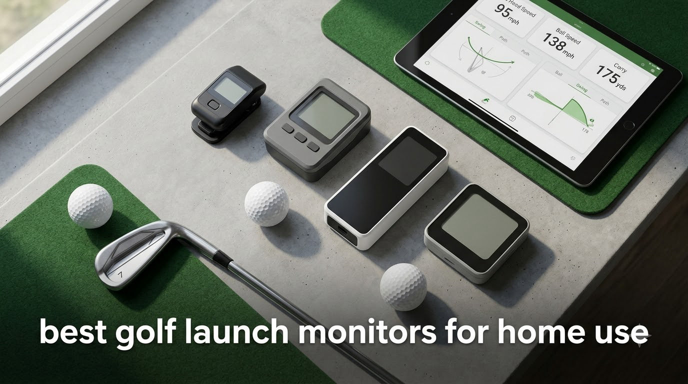 best golf launch monitors for home use