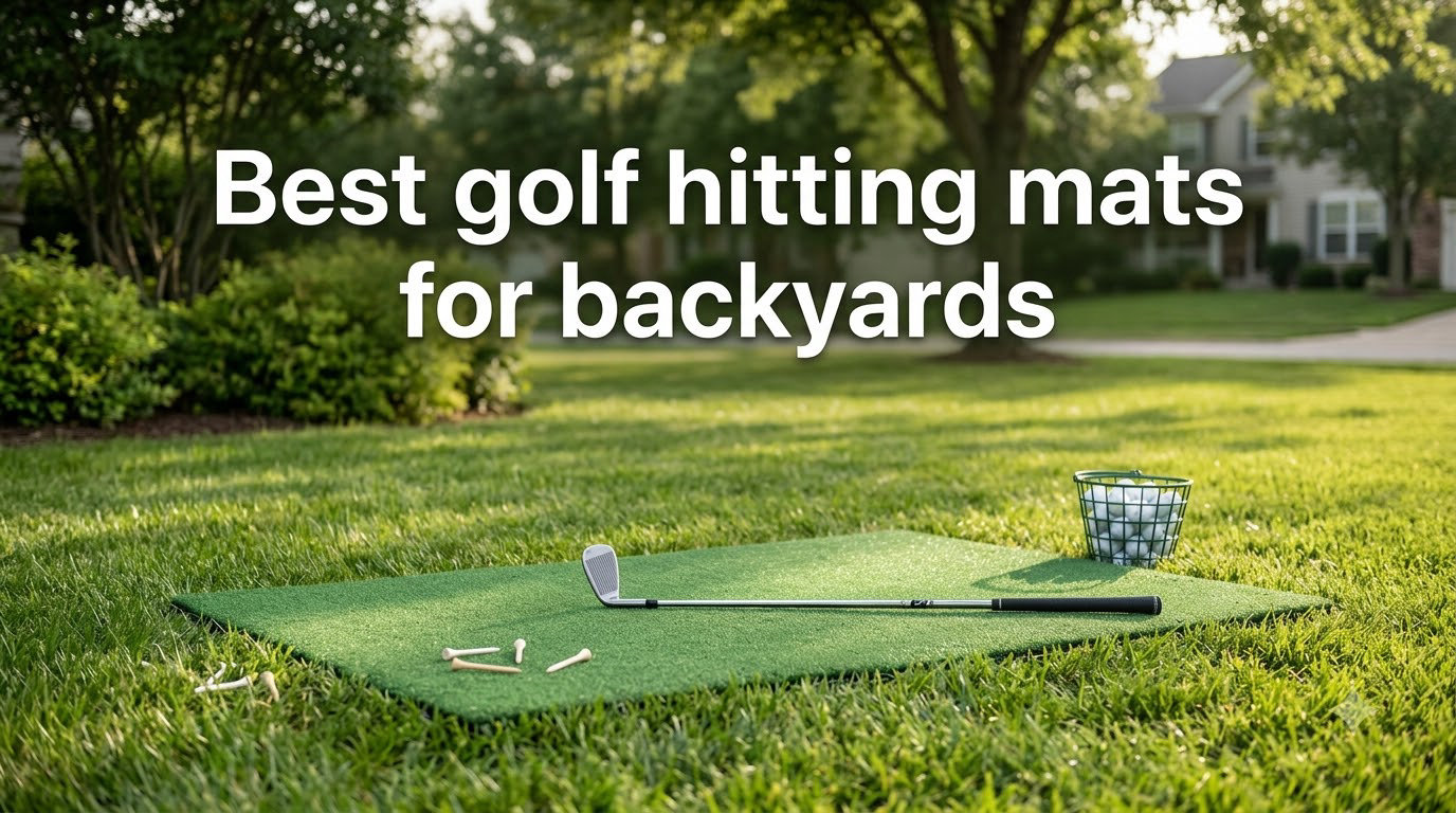 Best golf hitting mats for backyards