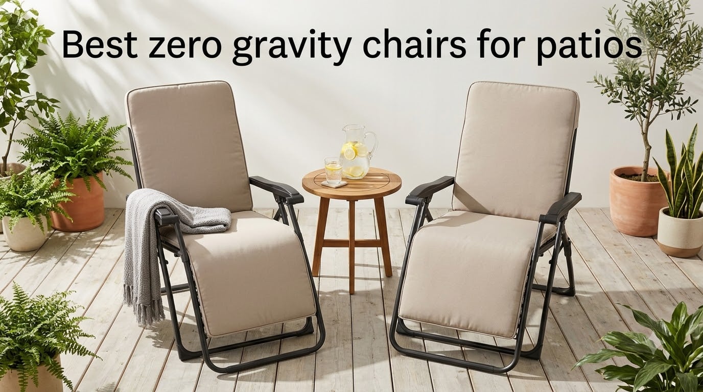 Best zero gravity chairs for patios