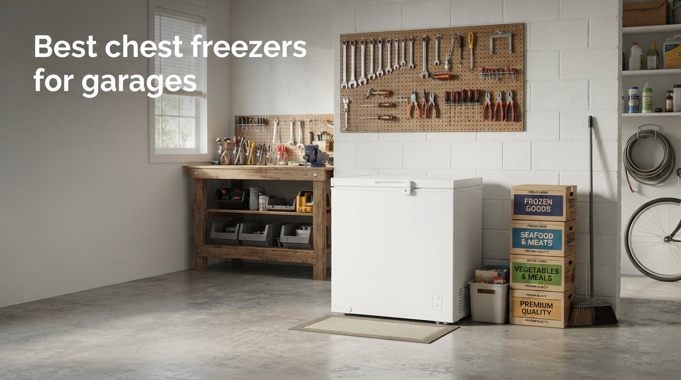 Best chest freezers for garages