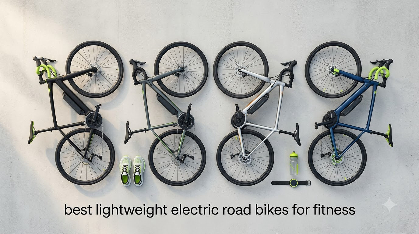 best lightweight electric road bikes for fitness
