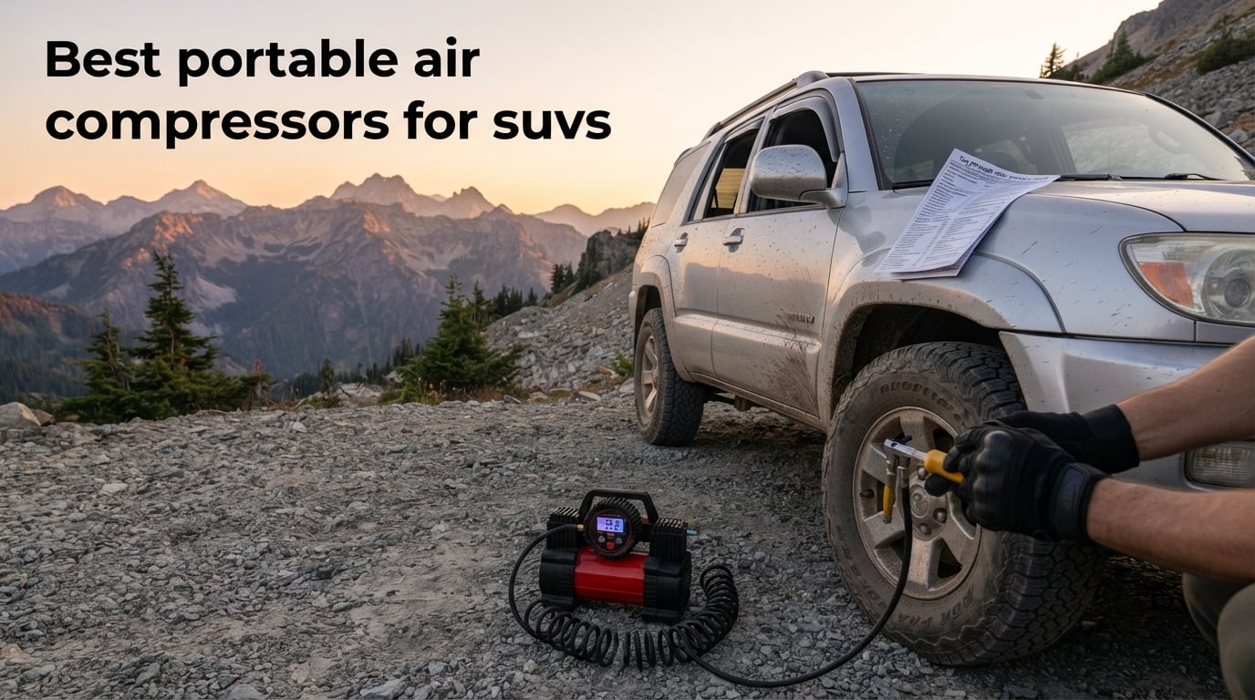 Best portable air compressors for suvs