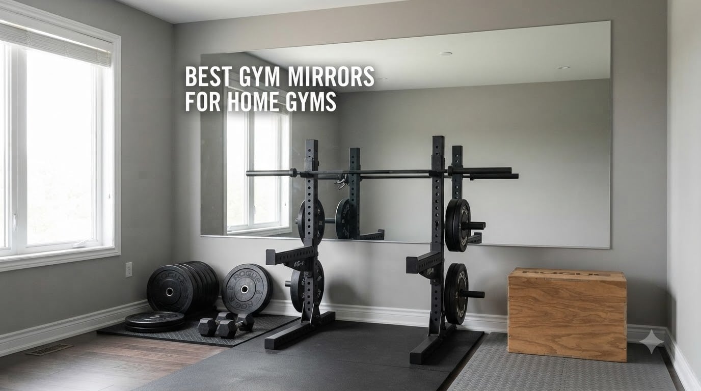 Best gym mirrors for home gyms