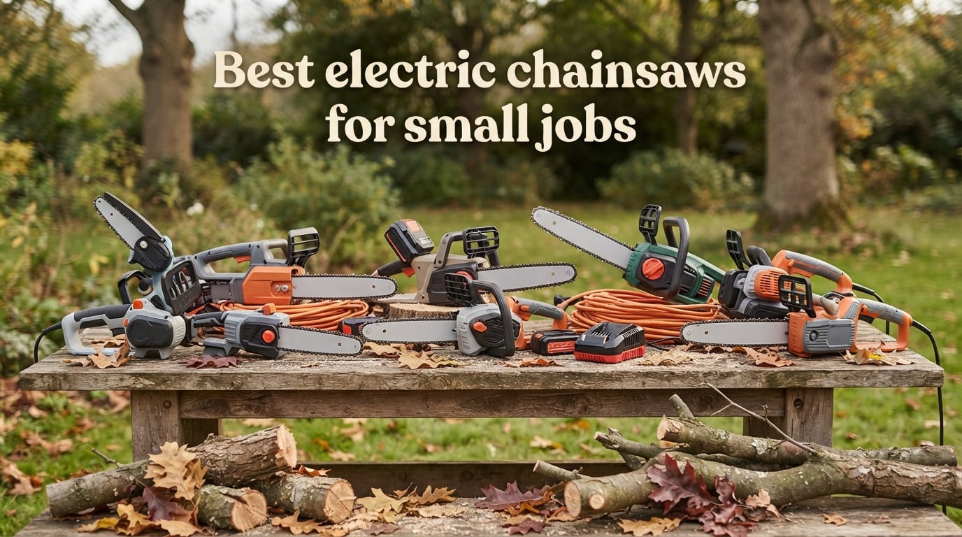 Best electric chainsaws for small jobs
