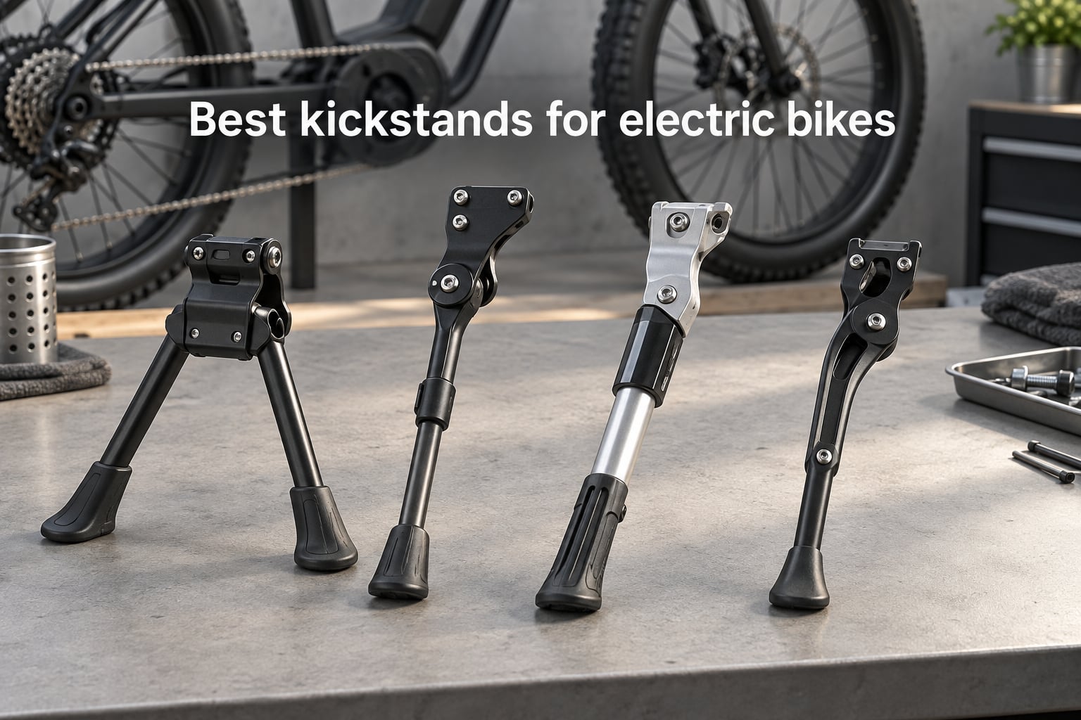 Best kickstands for electric bikes