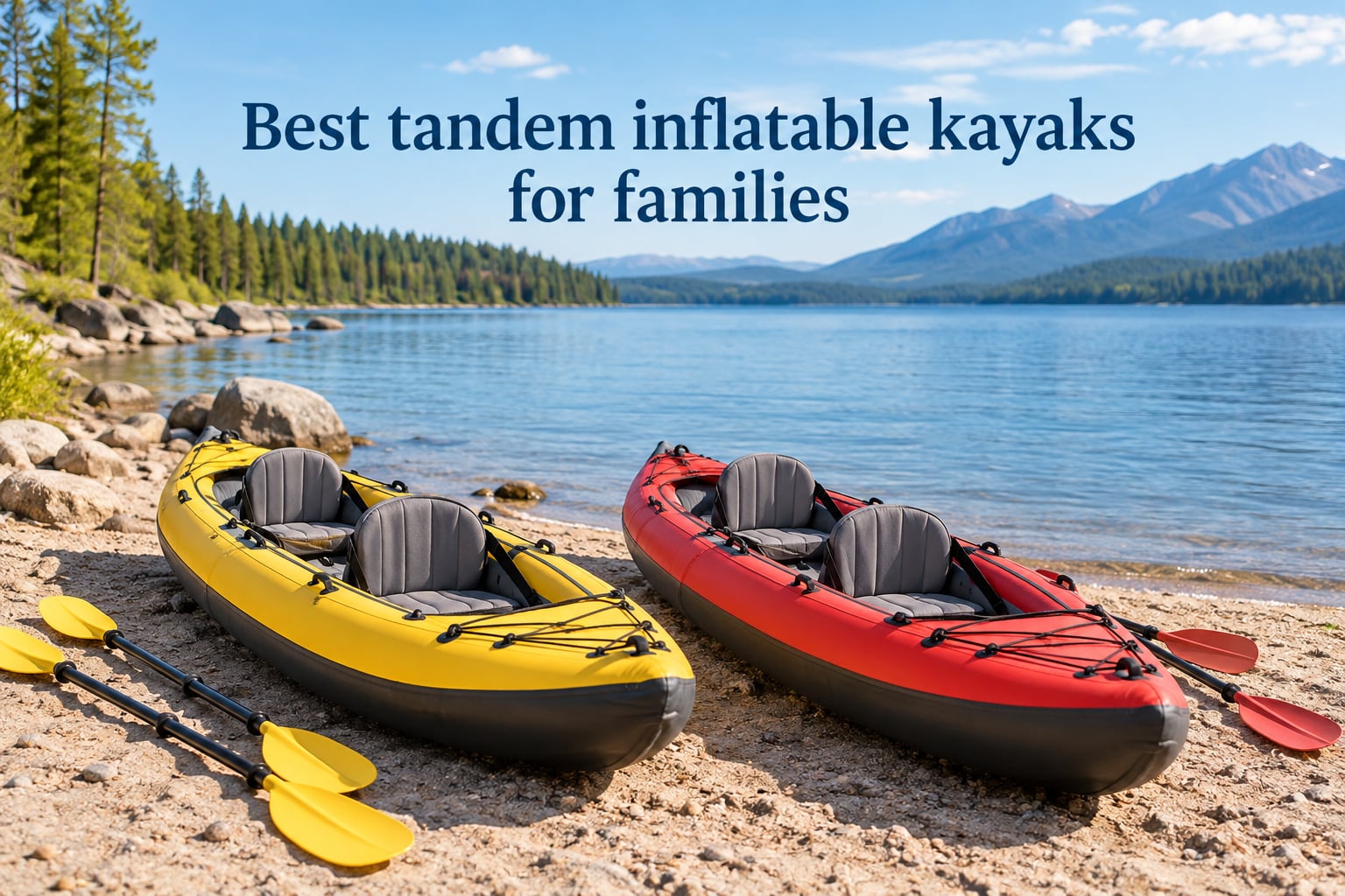 Best tandem inflatable kayaks for families