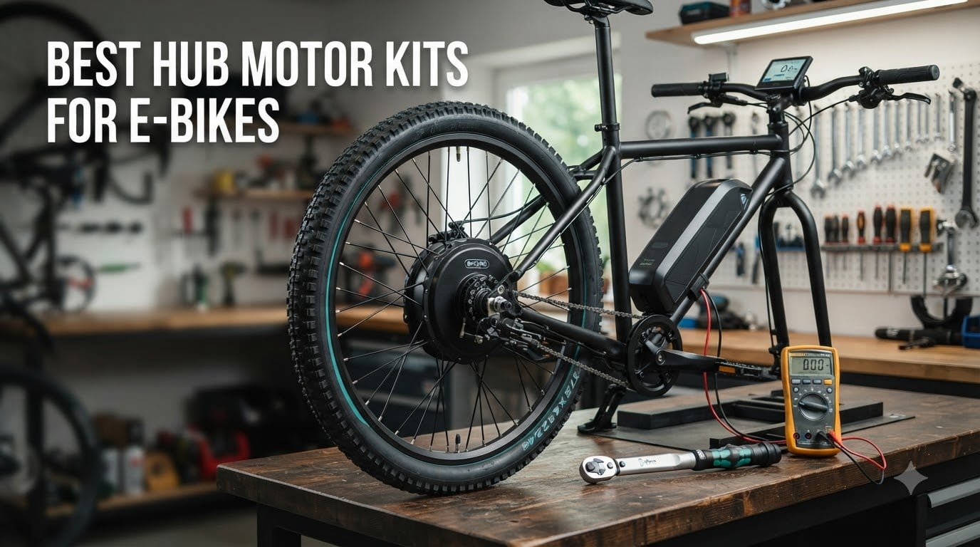 Best hub motor kits for e-bikes