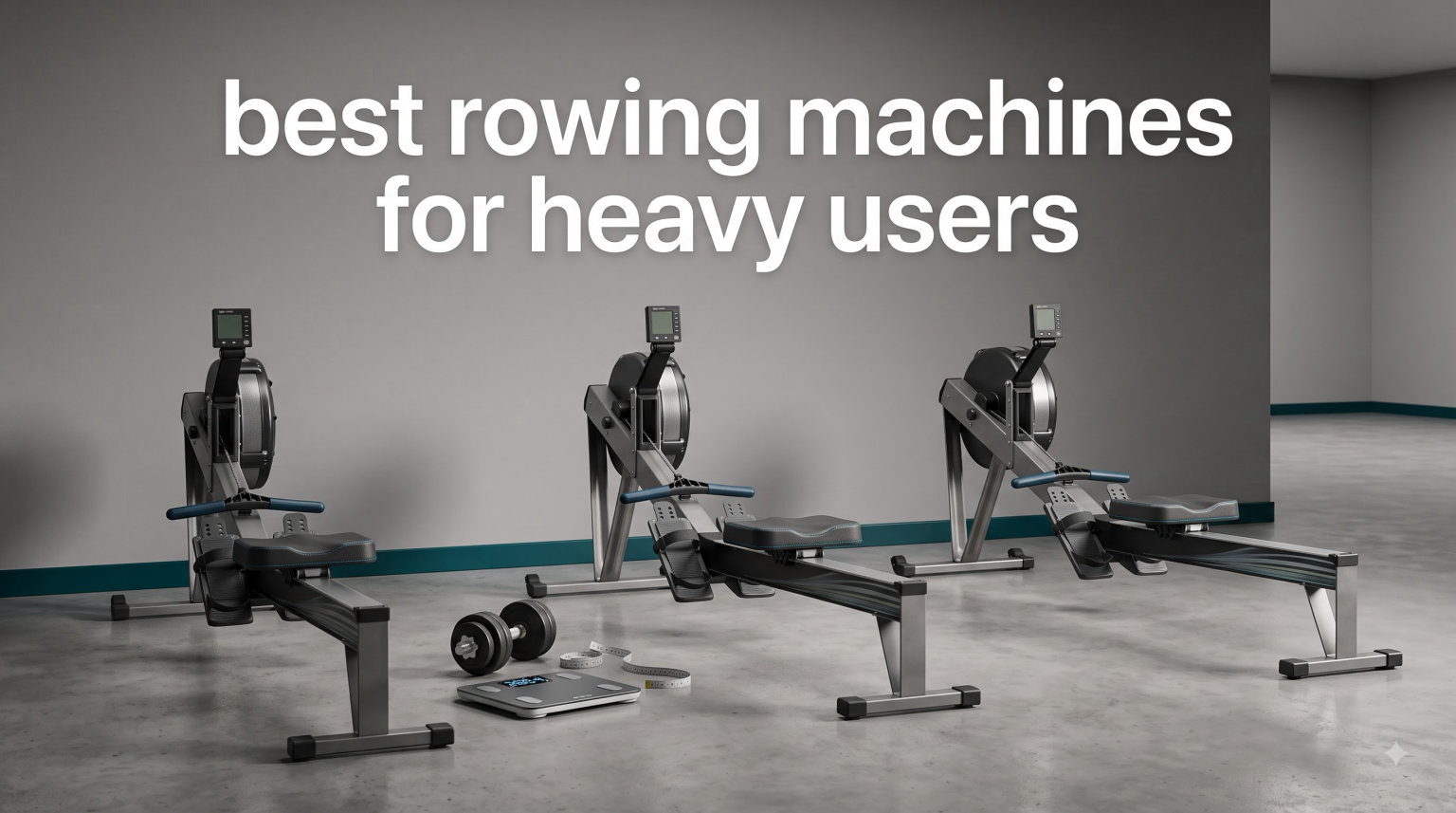 best rowing machines for heavy users