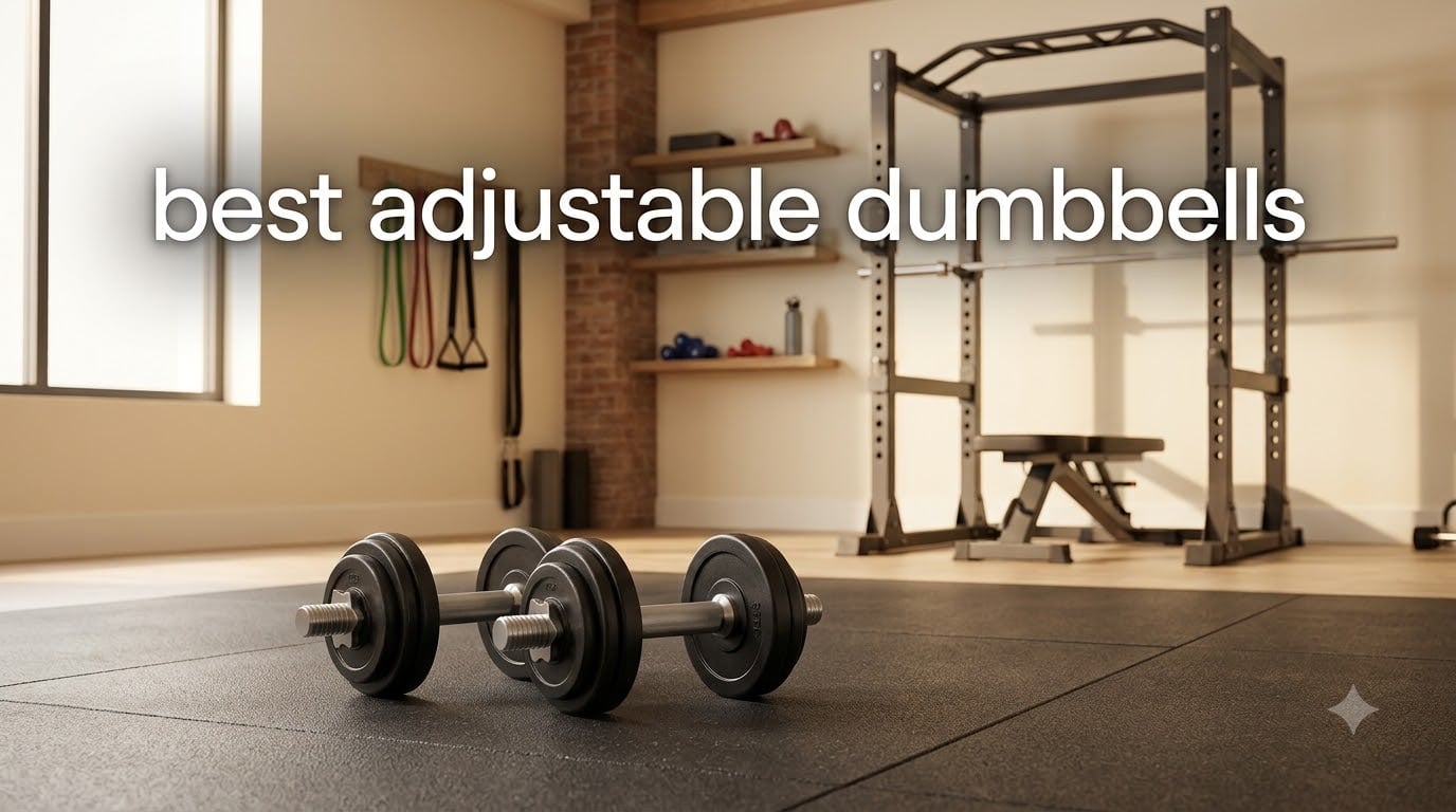best adjustable dumbbells