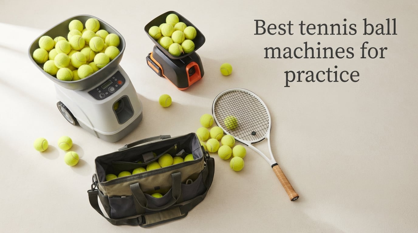 Best tennis ball machines for practice