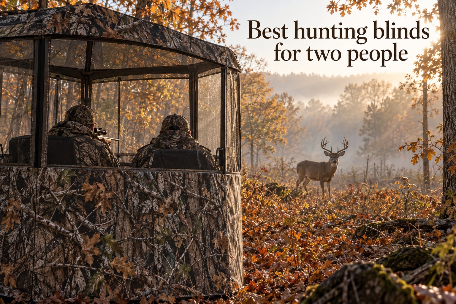 Best hunting blinds for two people