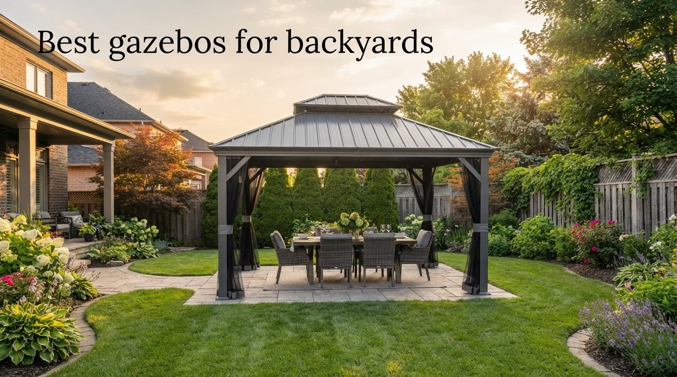 Best gazebos for backyards