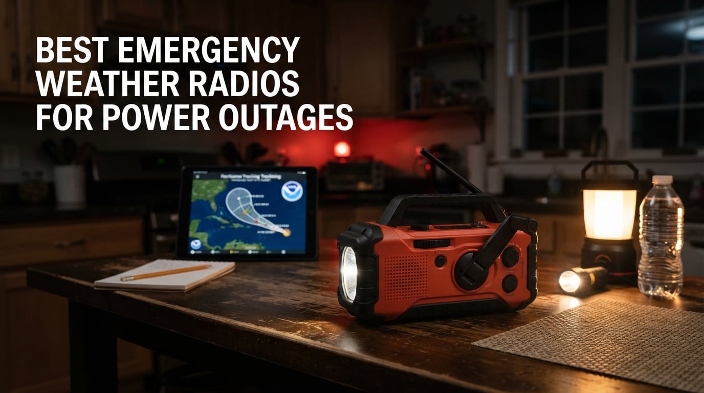 Best emergency weather radios for power outages