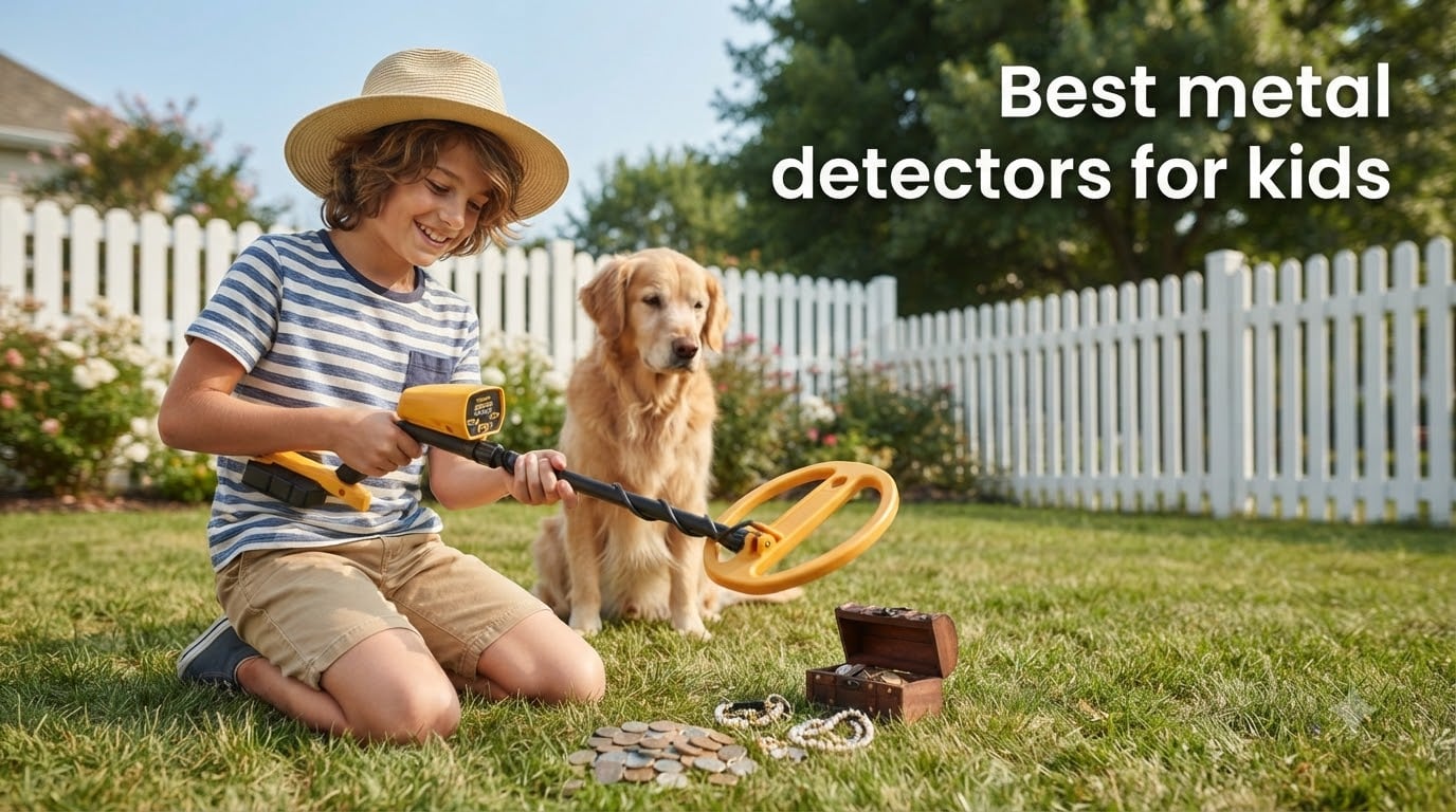 Best metal detectors for kids