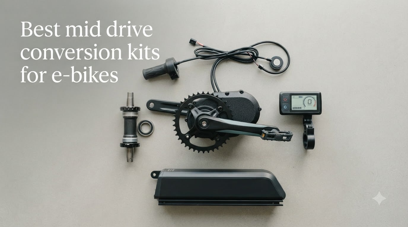 Best mid drive conversion kits for e-bikes