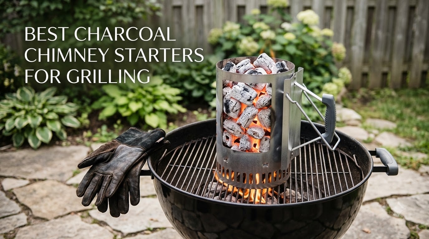 best charcoal chimney starters for grilling