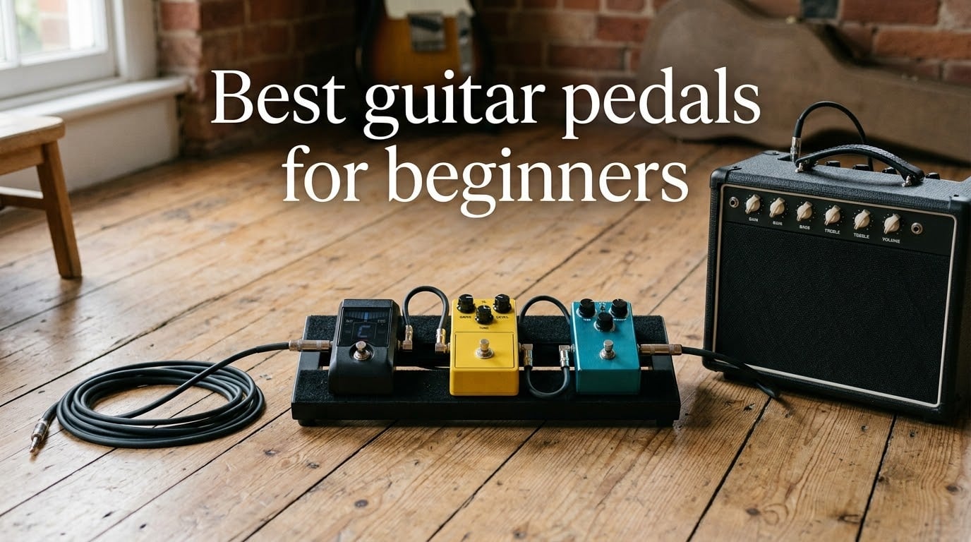 Best guitar pedals for beginners