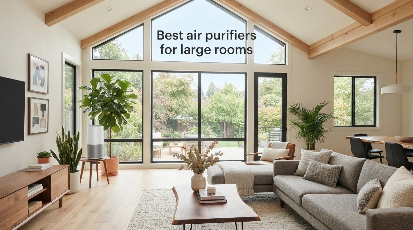 Best air purifiers for large rooms