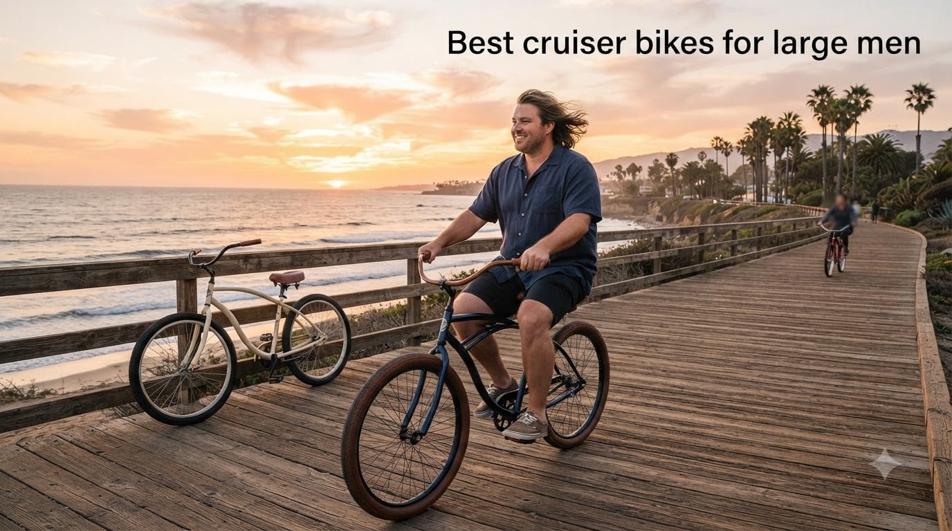 Best cruiser bikes for large men