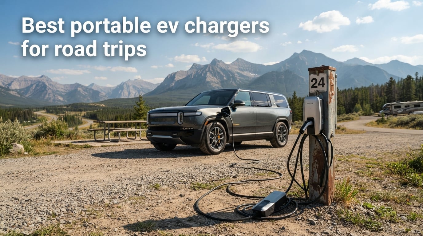 Best portable ev chargers for road trips