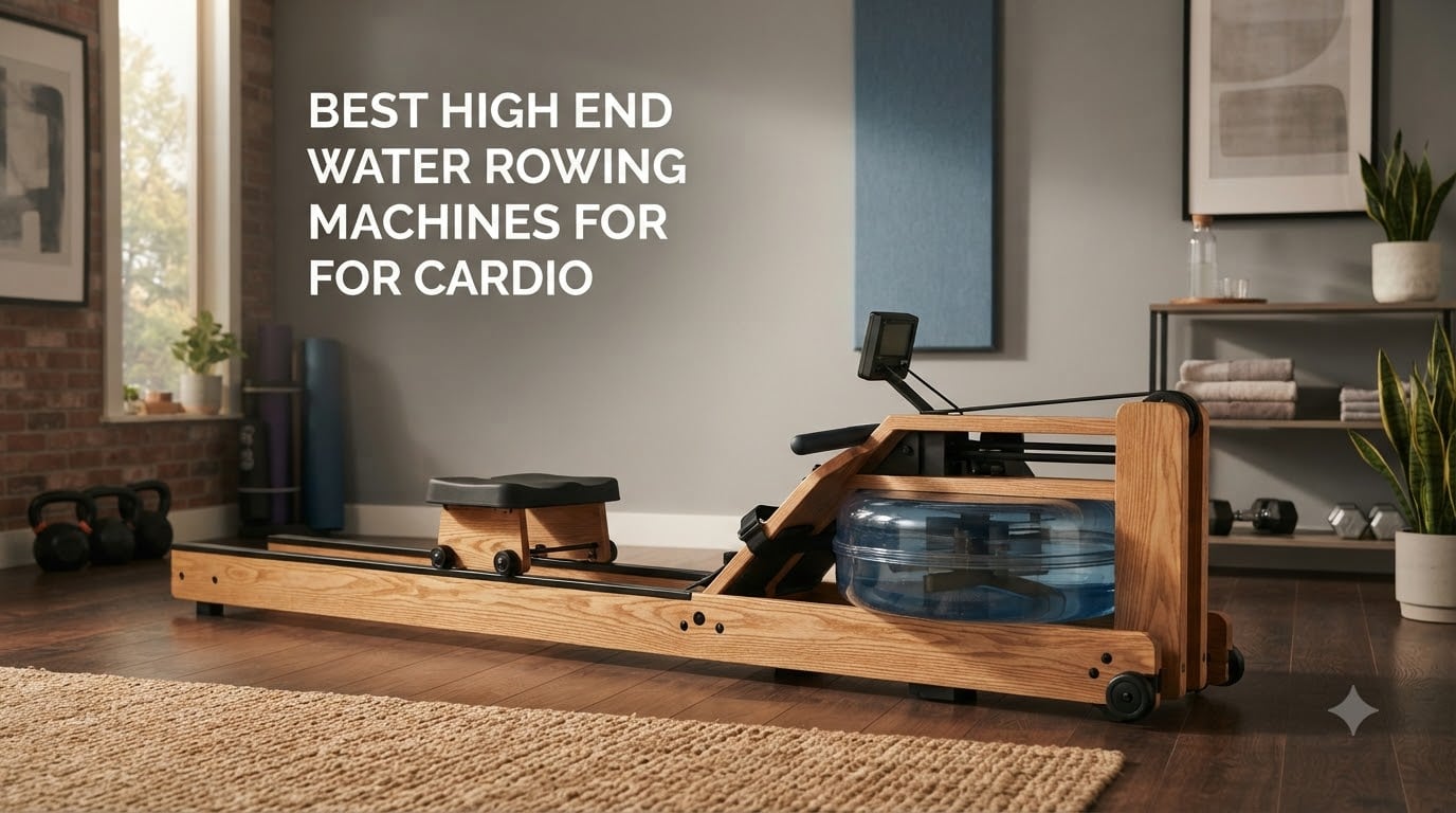 best high end water rowing machines for cardio