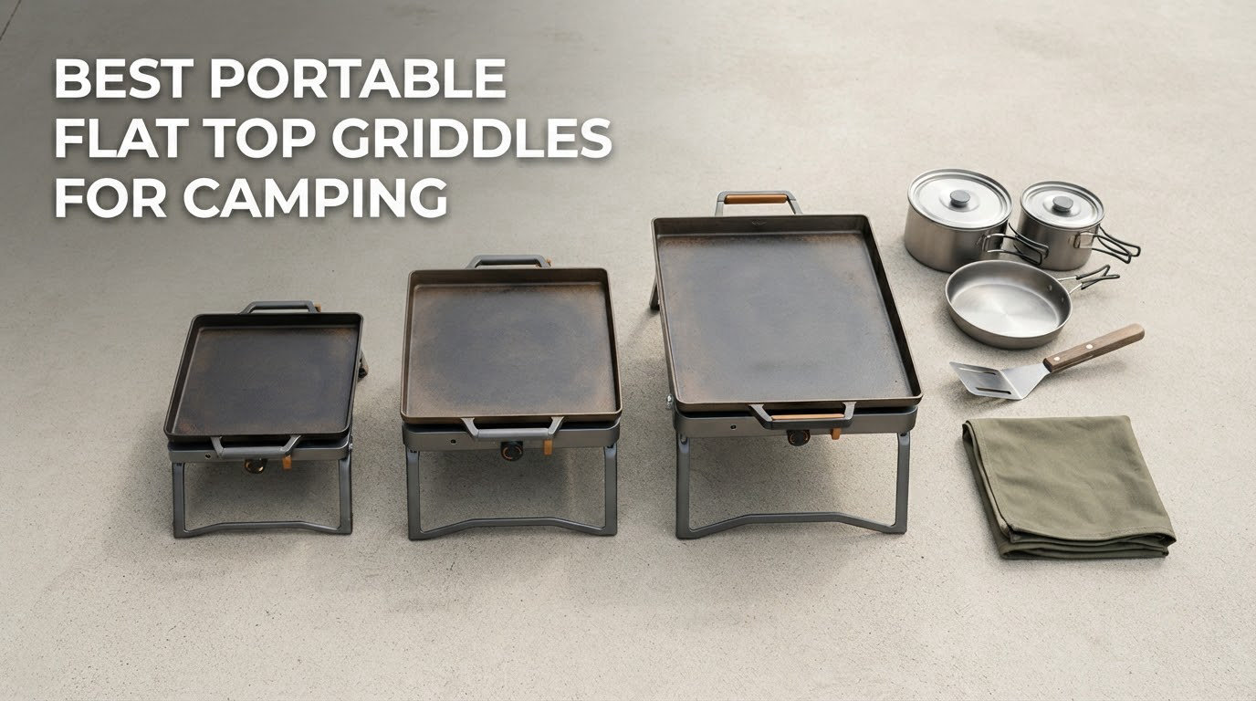 best portable flat top griddles for camping