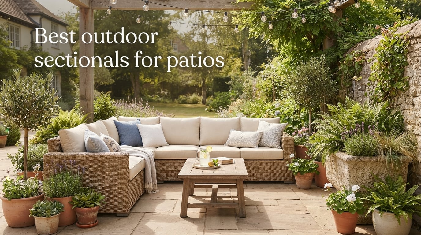 Best outdoor sectionals for patios