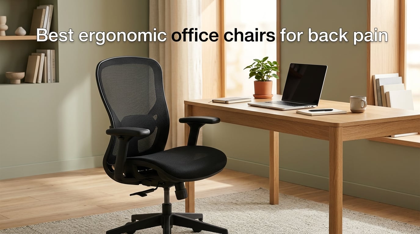 Best ergonomic office chairs for back pain