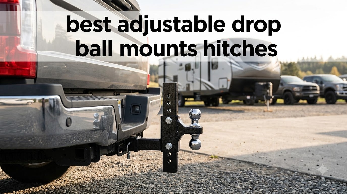best adjustable drop ball mounts hitches