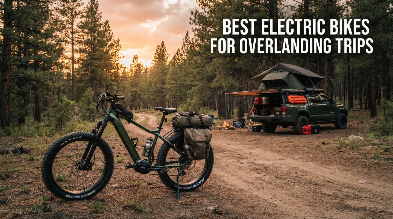 Best electric bikes for overlanding trips