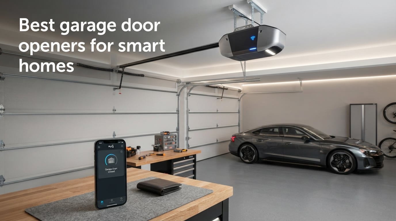 Best garage door openers for smart homes