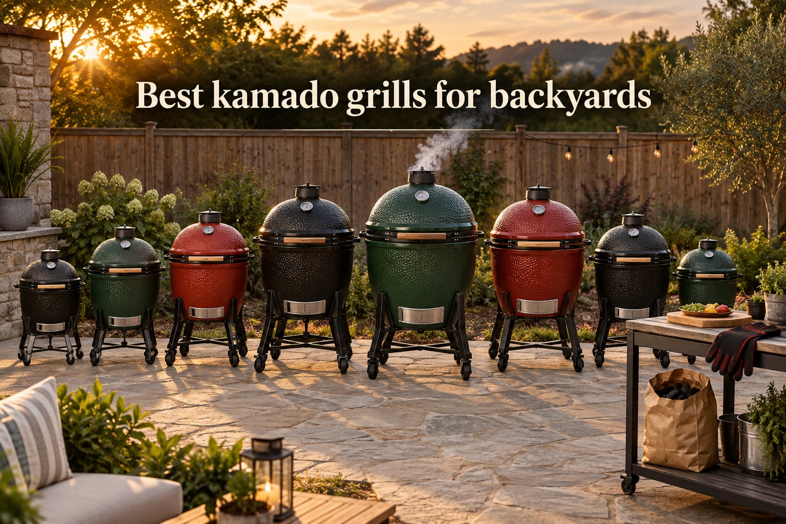 Best kamado grills for backyards