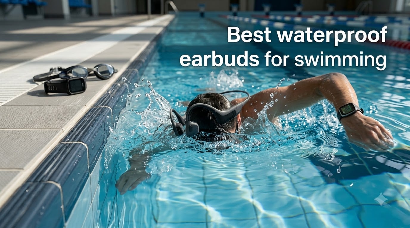 Best waterproof earbuds for swimming