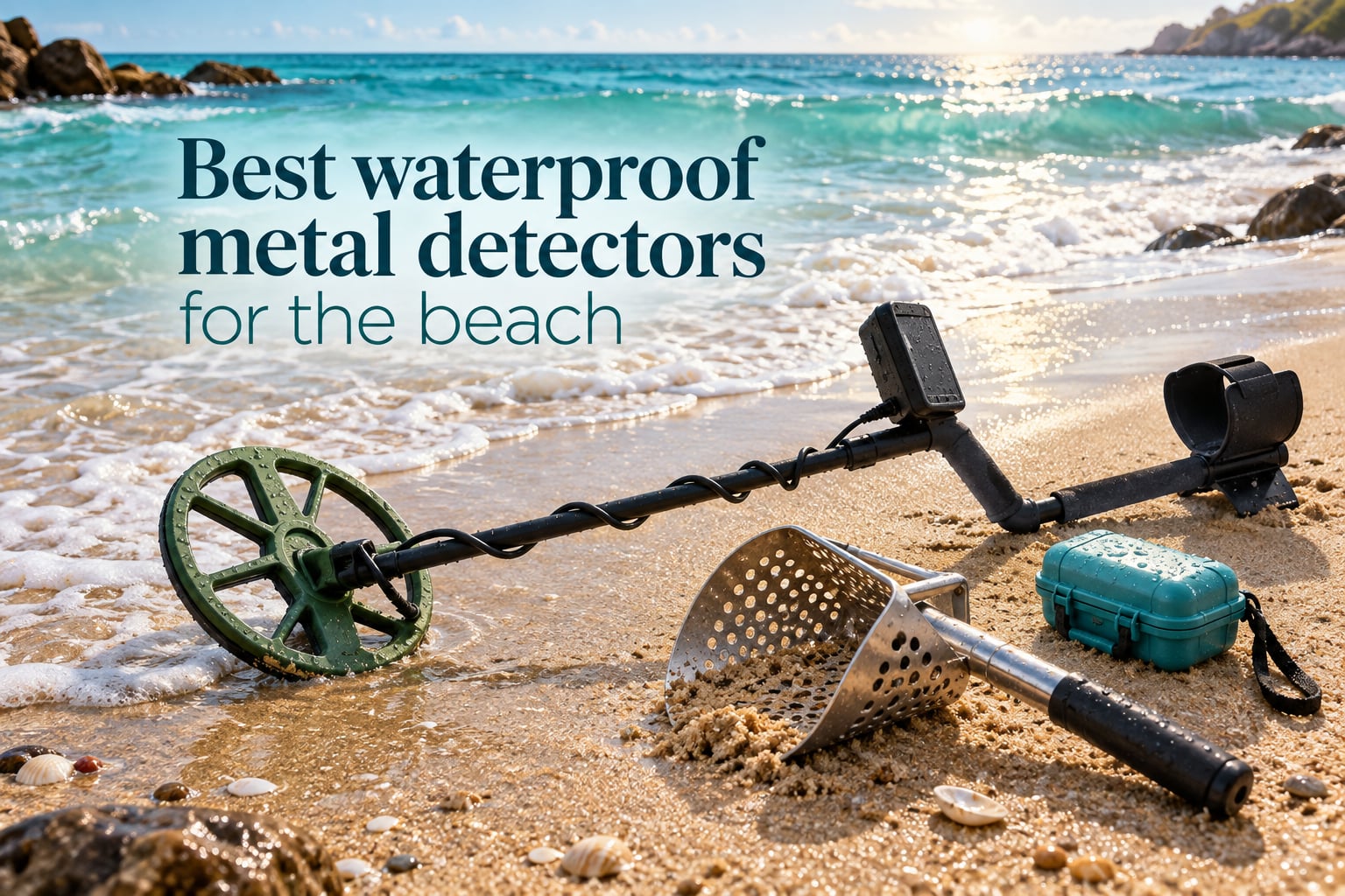 Best waterproof metal detectors for the beach