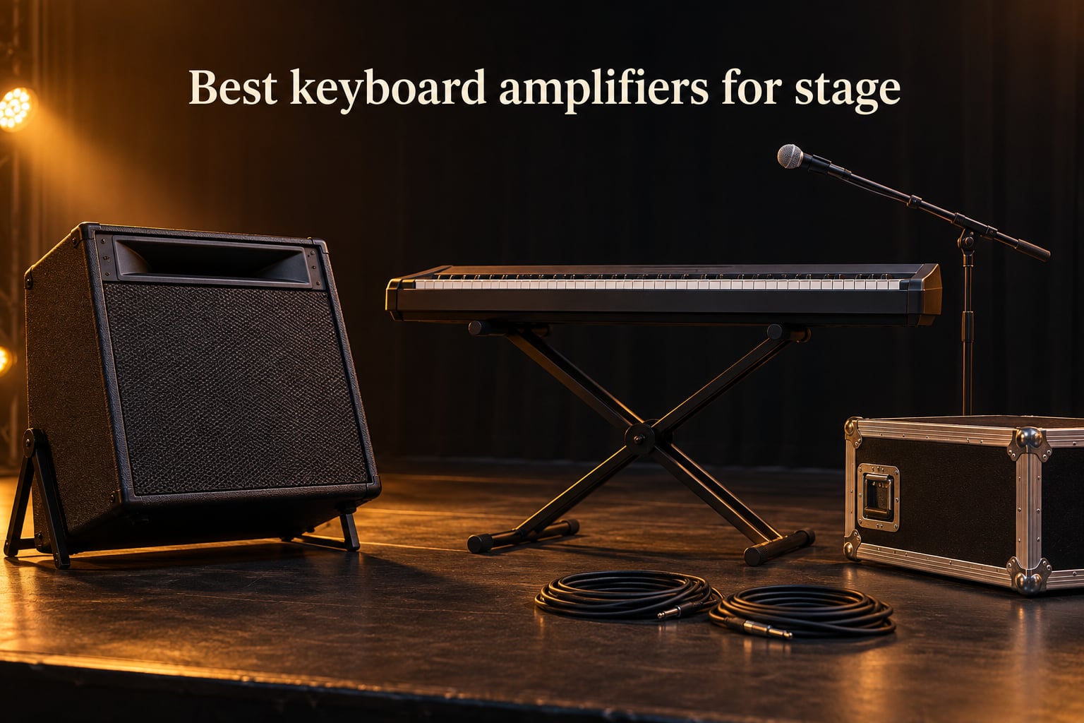 Best keyboard amplifiers for stage