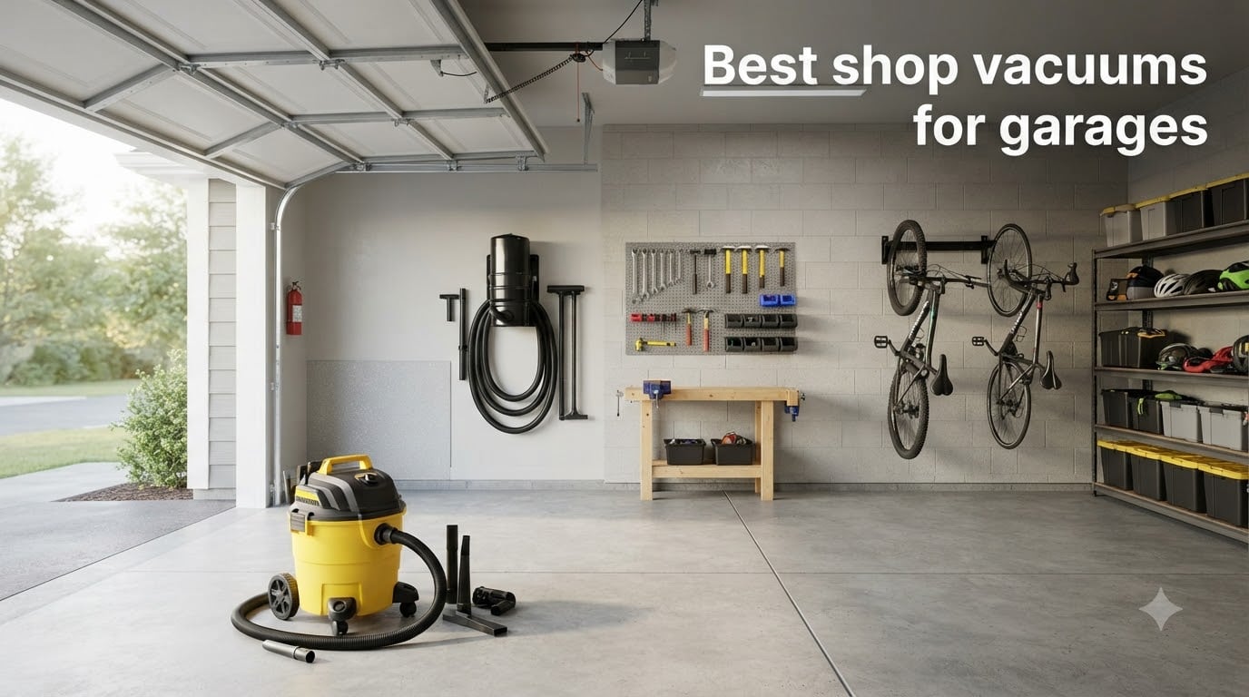 Best shop vacuums for garages