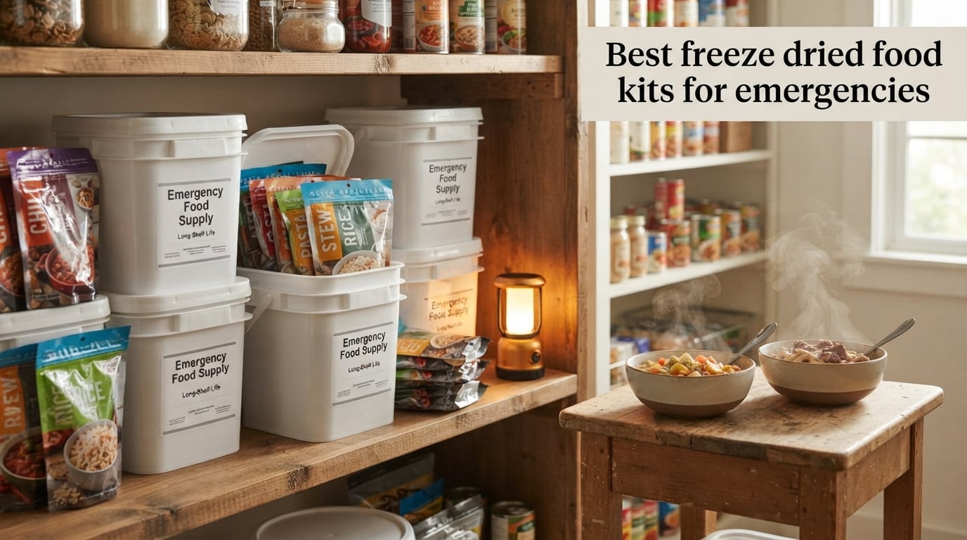 Best freeze dried food kits for emergencies