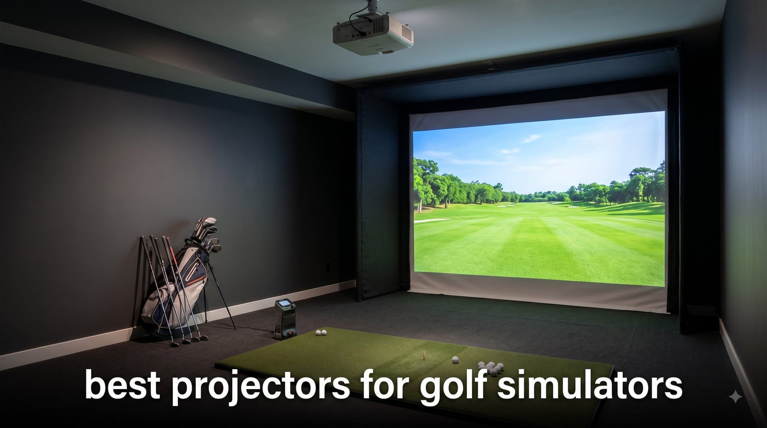 best projectors for golf simulators