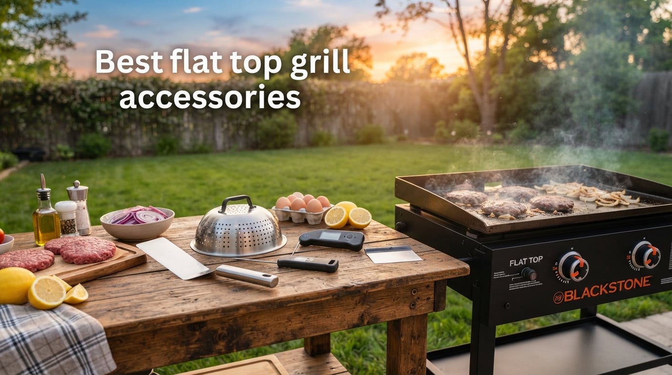 Best flat top grill accessories