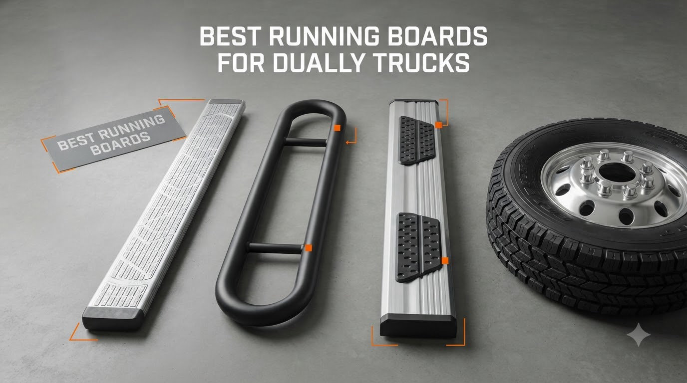 best running boards for dually trucks