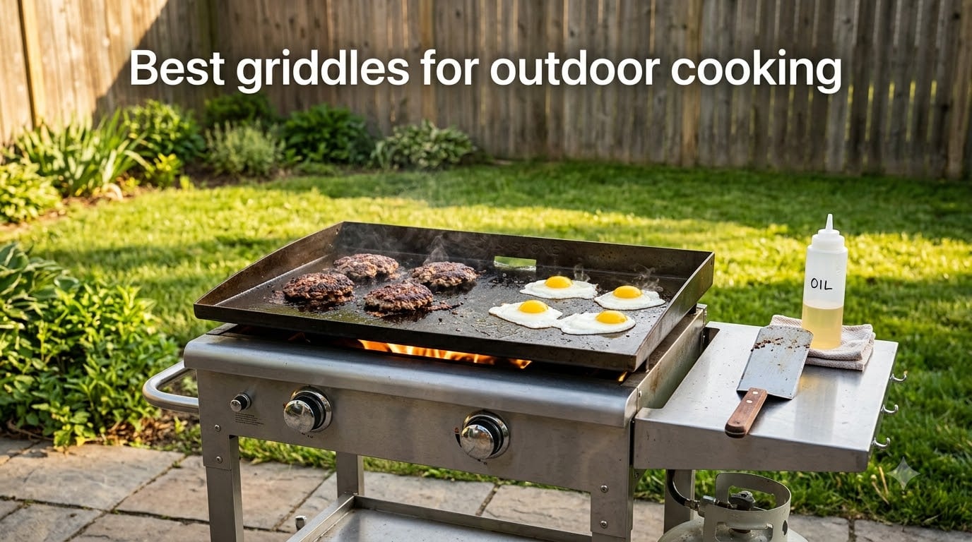 Best griddles for outdoor cooking
