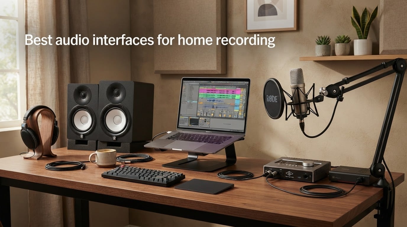 Best audio interfaces for home recording