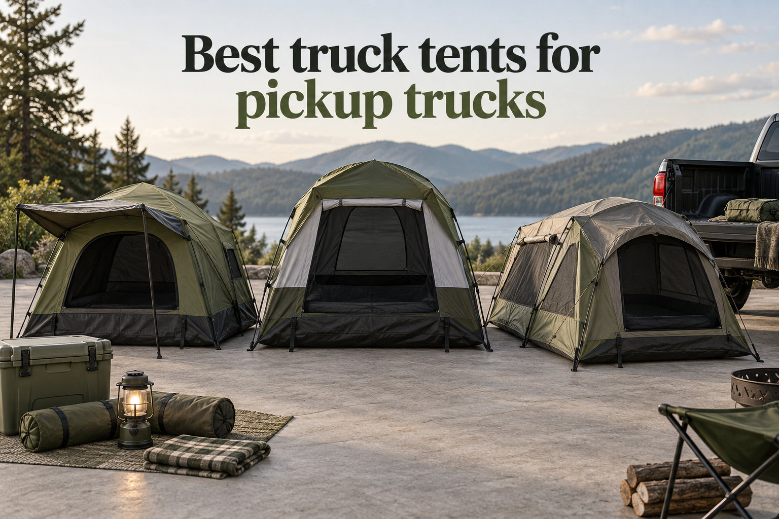 Best truck tents for pickup trucks