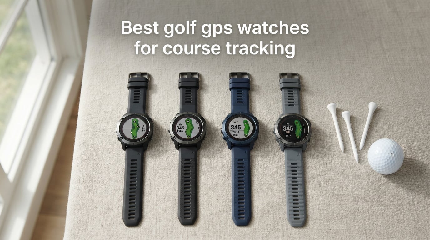 Best golf gps watches for course tracking