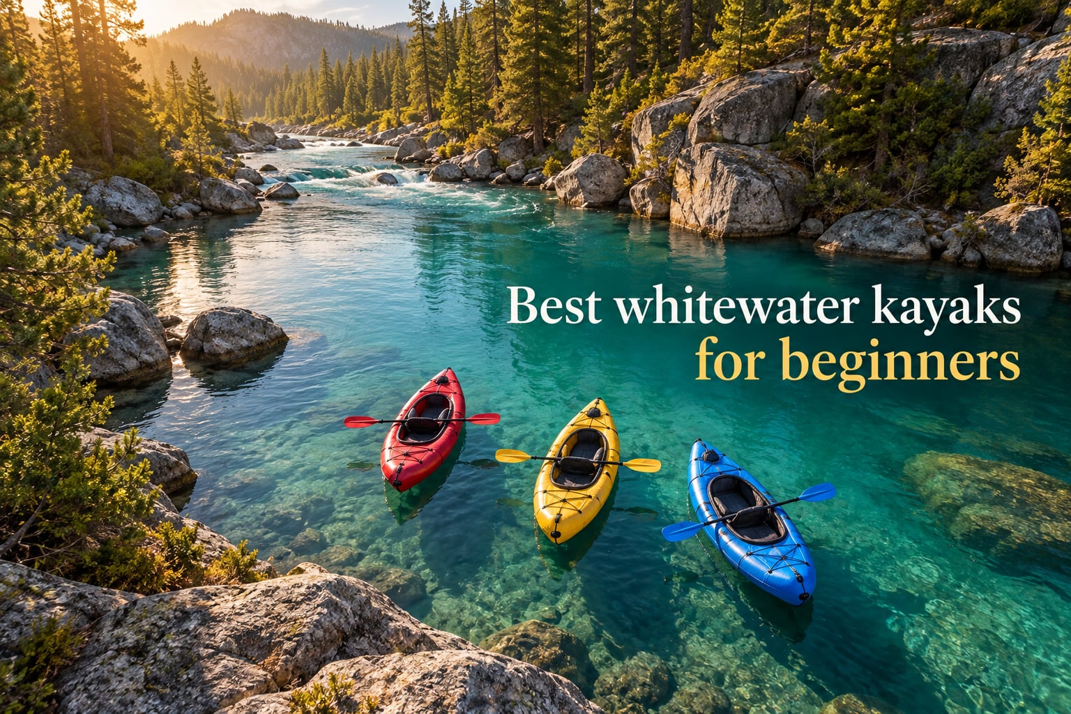 Best whitewater kayaks for beginners