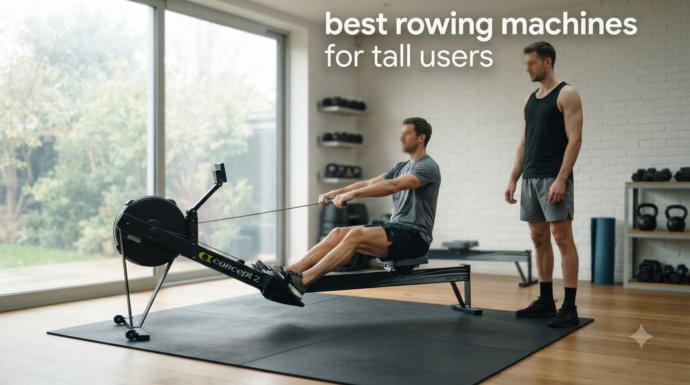 best rowing machines for tall users