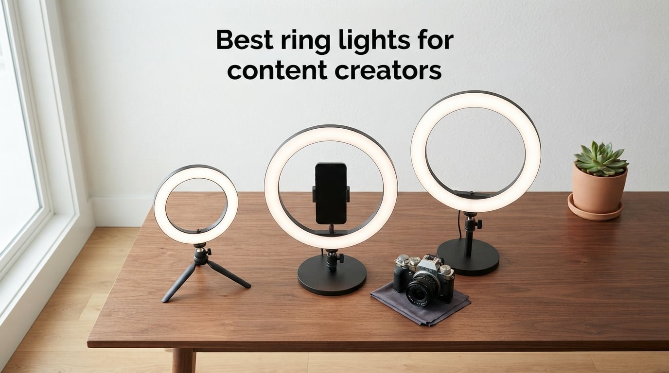 Best ring lights for content creators