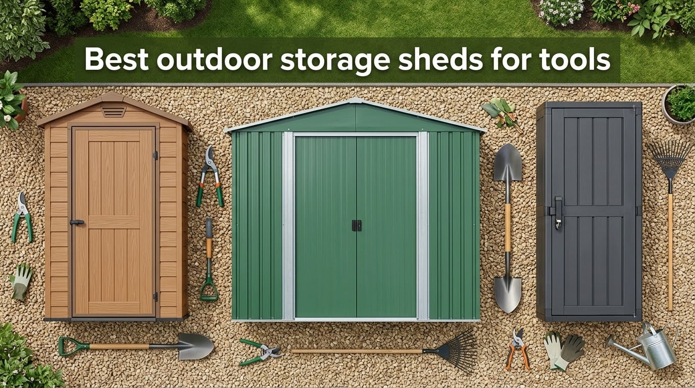Best outdoor storage sheds for tools