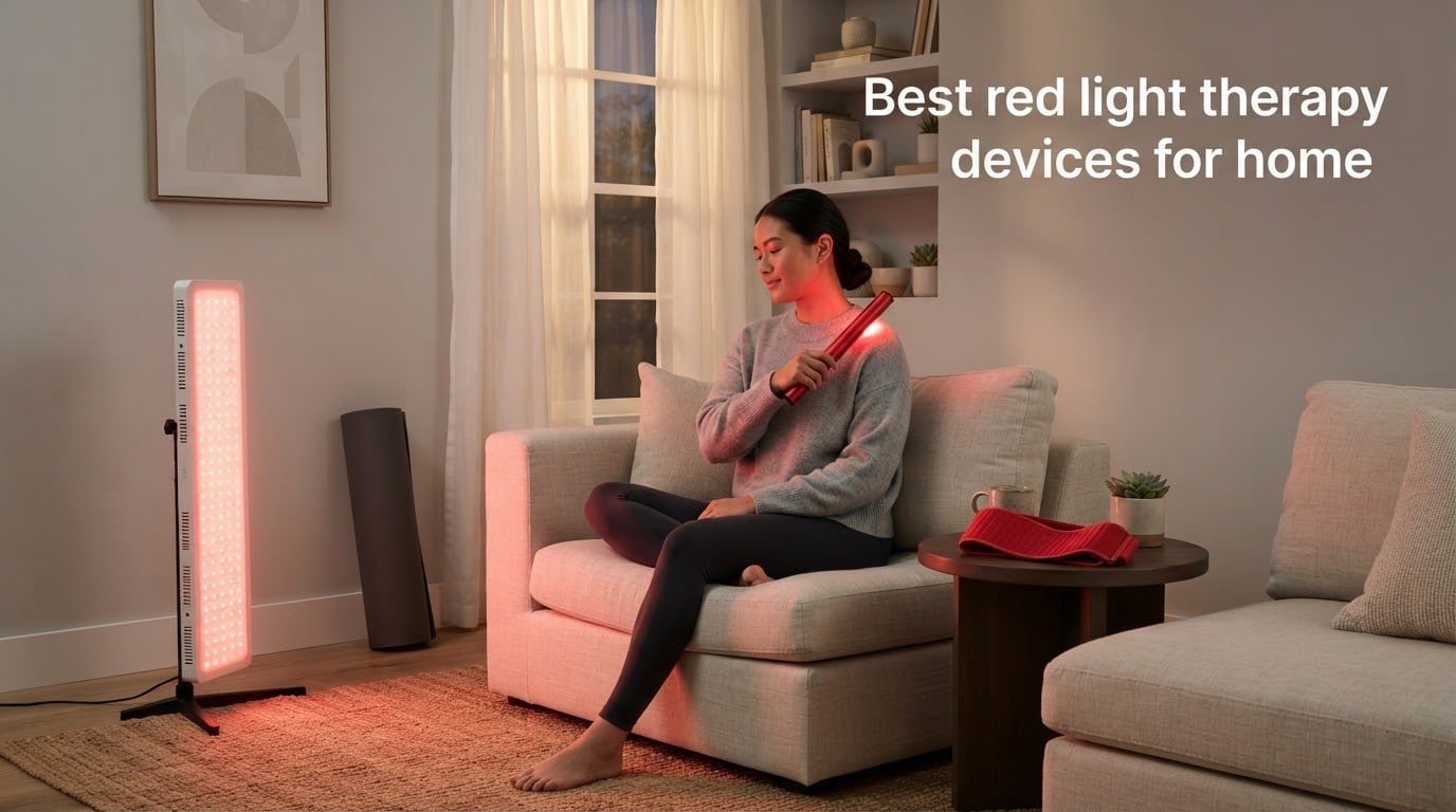 Best red light therapy devices for home