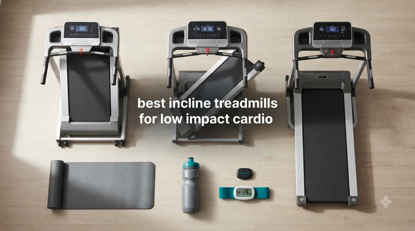 best incline treadmills for low impact cardio